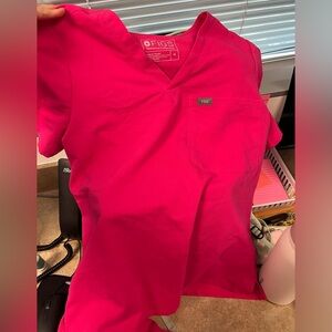 Figs scrub set! Breast cancer awareness pink! Perfect for October